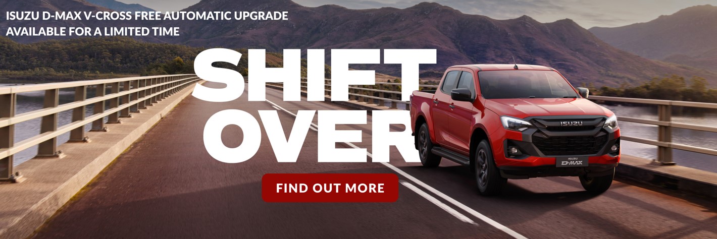 ISUZU D-MAX V-CROSS FREE AUTOMATIC UPGRADE